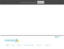 Tablet Screenshot of fluid4sight.com